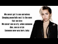 Miley Cyrus - Lighter (Lyrics Video) 
