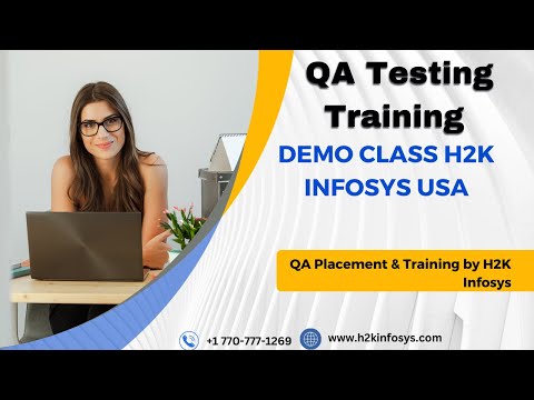 QA Testing training by Priya Demo class H2K Infosys USA - YouTube