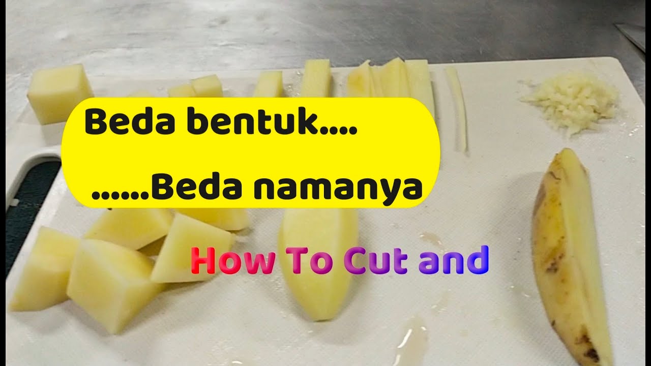 Putar video Macam Macam Potongan Kentang Macam Macam Potongan Kentang