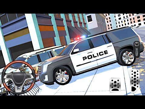Offroad Cadillac Escalade Driving - 4x4 Police SUV Driver - Android Gameplay