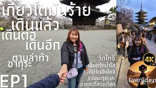 Kyoto Day 1 วันแรก ก็ขาลาก ณ วัดโทจิ, นิเนซากะ และ สวนมะรุยะมะ ต้นซากุระที่ดีที่สุดในเกียวโต [4K60]