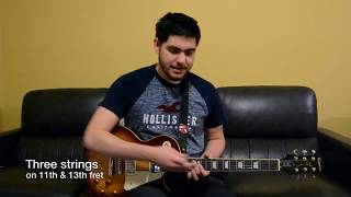 Fresh Outpouring (Jesus Culture) - Lead Guitar Tutorial