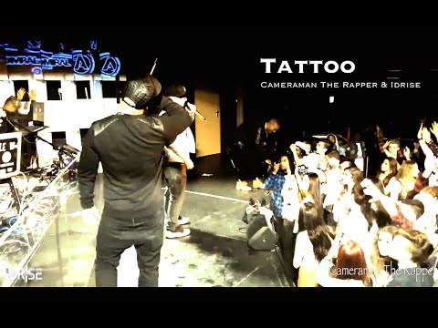"Tattoo" (HD - Live at Admiral) - Cameraman The Rapper & Idrise