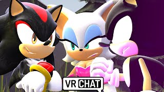 Shadow & Rouge Meet Dark Sonic! (VR Chat)