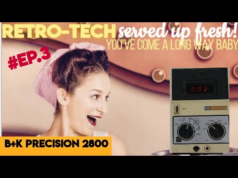 RETRO-TECH ○ B+K PRECISION 2800 VINTAGE DIGITAL MULTIMETER