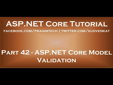 ASP NET Core Tutorial
