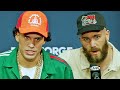 EVERY HEATED EXCHANGE BETWEEN DAVID BENAVIDEZ & CALEB PLANT AT THEIR FINAL PRESS CONFERENCE