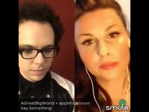 Say something (cover)- a great big world-Melina Carlsson