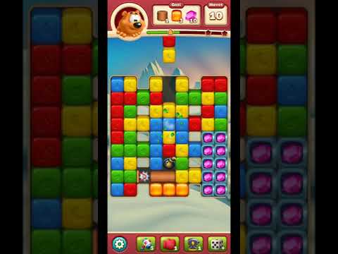 Toon blast level 2368 no powerups