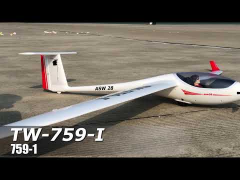 Volantexrc 759-1 ASW28 2.6-meter wingspan scale glider