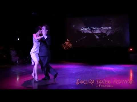  a  dance  to  the  tango  "  Farol  "  by  Osvaldo Pugliese  at  Sakura Tango Festival  in  2015