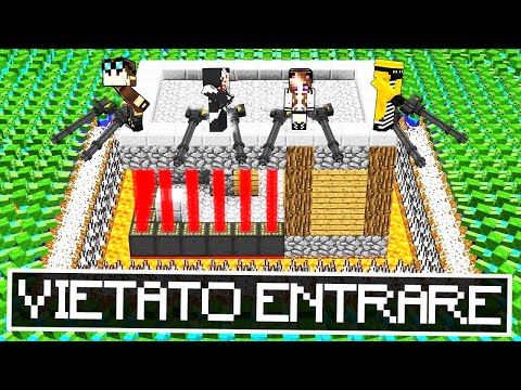 DIFENDIAMO UN VILLAGGIO SU *MINECRAFT INVASIONE*