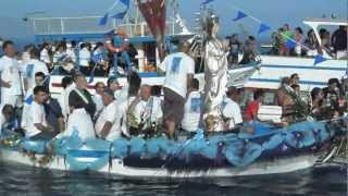 preview picture of video 'Pellegrinaggio a mare Madonna Immacolata 2012 - Nizza di Sicilia (ME)'
