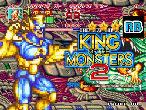 1992 [60fps] King of the Monsters 2 Atomic Guy ALL