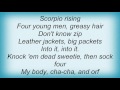 Adam Ant - Scorpio Rising Lyrics