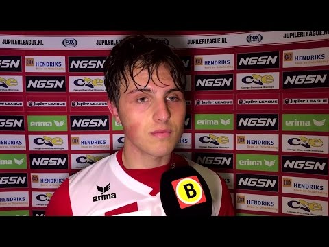 Ossenaar Dean van der Sluys schiet FC Oss naar de overwinning met z'n eerste doelpunt ooit
