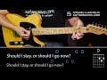 Should I Stay Or Should I Go Guitar Chords And Lesson How To Play