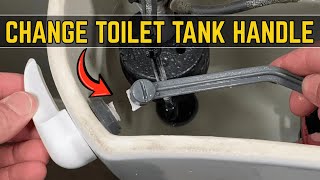 How to Change a Toilet Tank Handle – Quick Home Repair ||