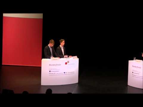 Jugend debattiert Bundesfinale 2013 - Debatte der Altersgruppe 2