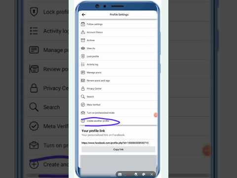 Facebook another profile create part 1