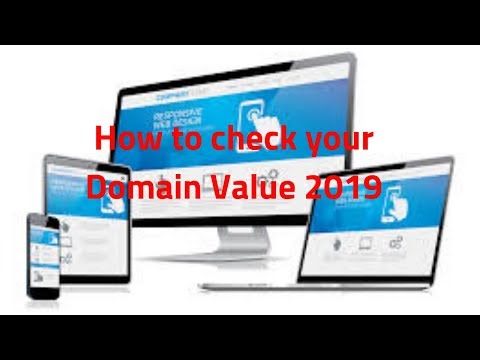 How to check your Domain Value 2019