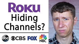 Are Roku TVs Hiding Local Channels from an Antenna?