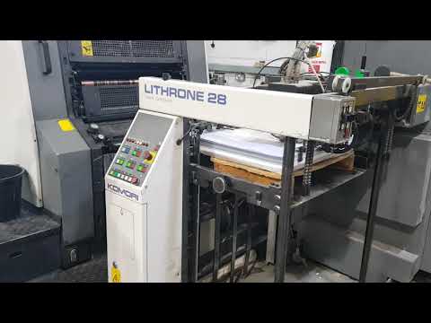 1998 Komori Lithrone 528 (with Autoplate)
