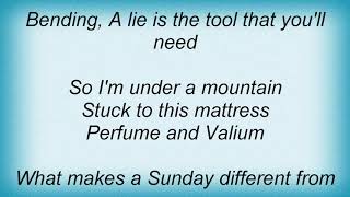 Black Crowes - Under A Mountain Lyrics