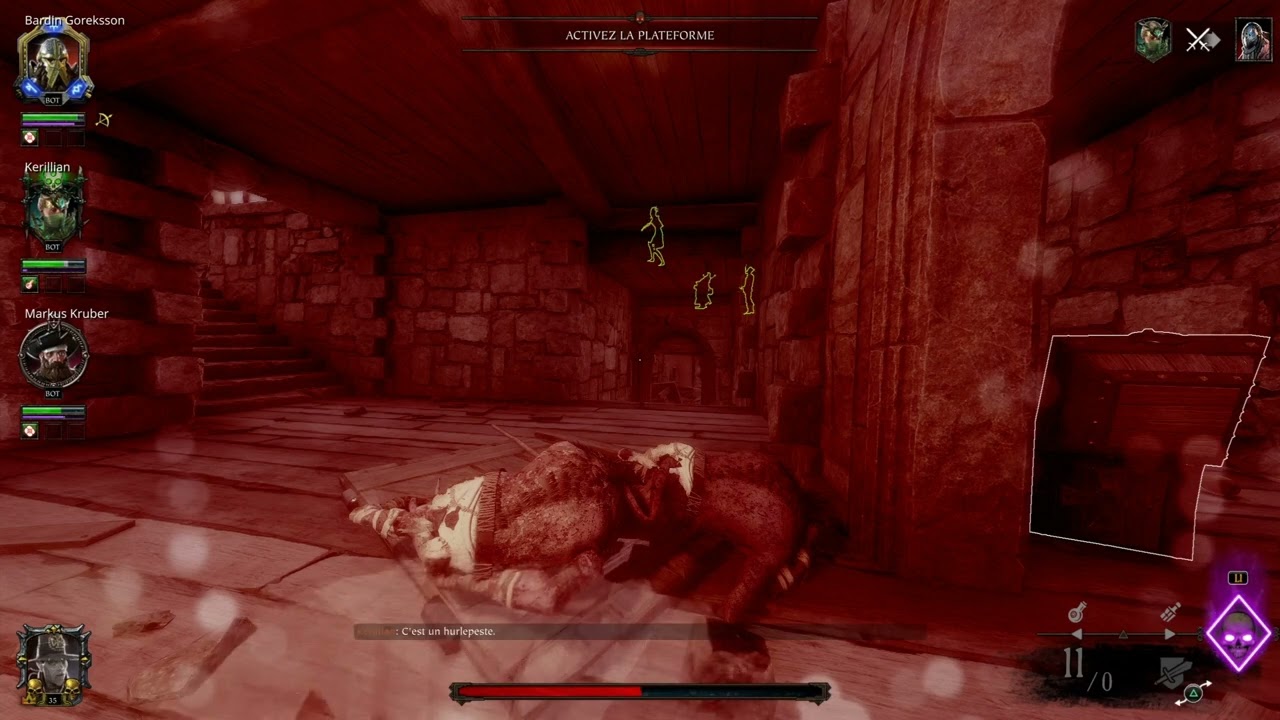 Bots are stuck, won't help at the end of Horn of Magnus