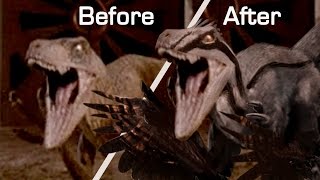Velociraptor Makeover! Expert Dinosaur Artist Updates Jurassic Park Raptors