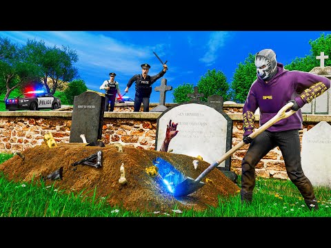 Grave Robbing In GTA 5 RP