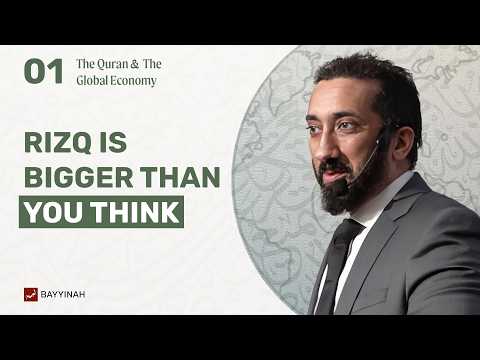 How the Quran Talks About Money, Trade and Business | Quran & The Global Economy by Nouman Ali Khan