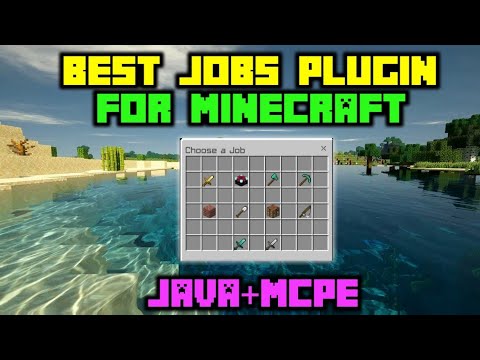 Gaming With Minecraft - How To Add Jobs Plugin In Minecraft Aternos Server | Best Jobs Plugin For Minecraft 1.19