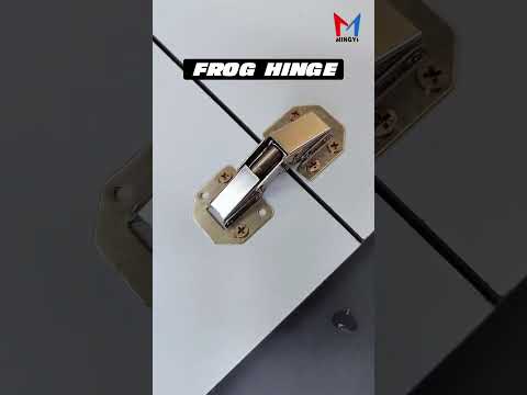 Easy installation | Frog hinges | Home improvement #shorts