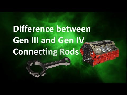 Difference between the Gen III and Gen IV LS rod