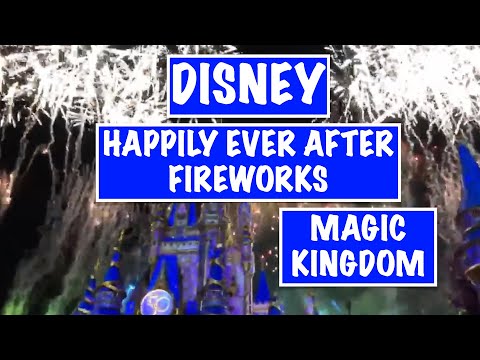 [FULL SHOW] HAPPILY EVER AFTER FIREWORKS RETURNS JORDAN FISHER & ANGIE KEILHAUER MAGIC KINGDOM APRIL