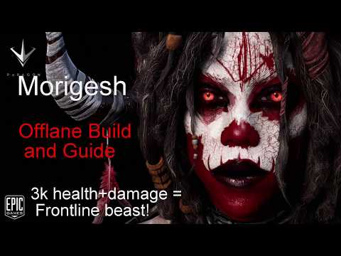 Morigesh v.42 Offlane Build- Frontline Harass Beast! (Build and Guide)