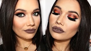 Warm Fall Smokey Eye Makeup Tutorial