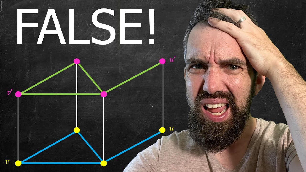 Math News: The Bunkbed conjecture was just debunked!!!!!!!