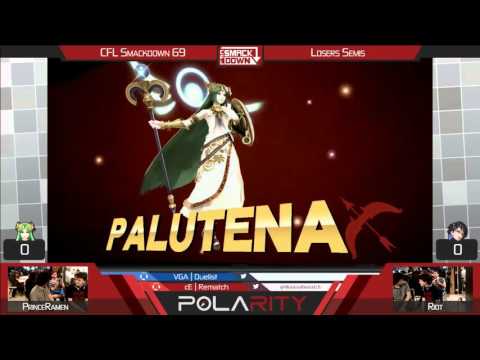 CFLS69 - PrinceRamen (Palutena) vs Riot (Bayonetta) - LSF