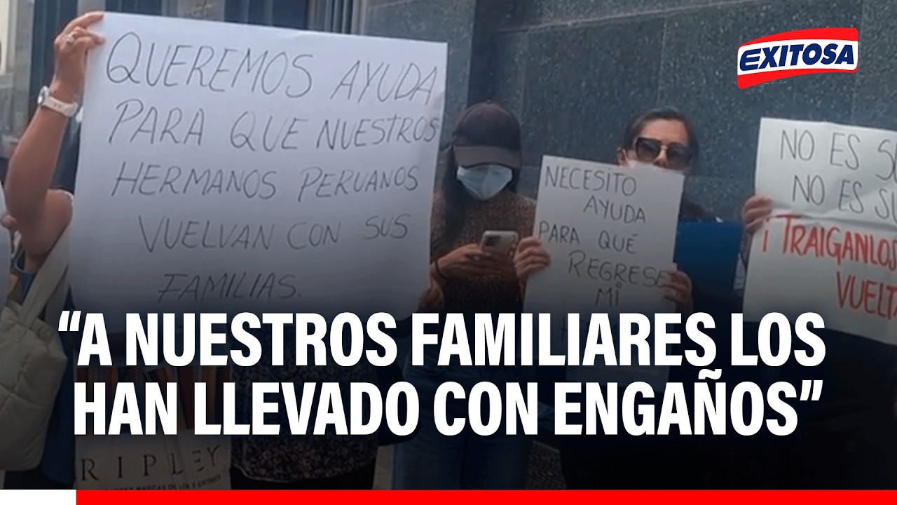 🔴🔵Madre de joven llevado con engaños a Rusia pide apoyo al Estado peruano