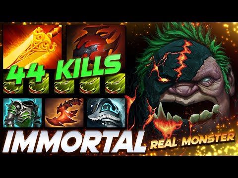 PUDGE 44 FRAGS OWNAGE - Dota 2 Pro Gameplay [Watch & Learn]