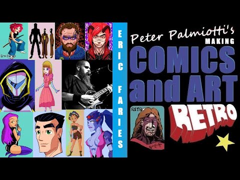 Eric Faries is Heavy Metal Cartooning - Making COMICS and ART EP 131