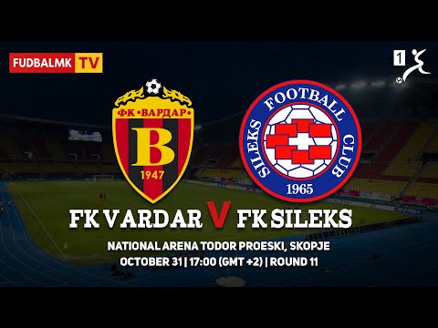 FK VARDAR vs FK SILEKS | Full Match | Prva Liga