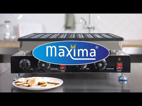 Maxima Gastro Mini Pfannkuchenmacher - 100 Stück - Ø4 cm