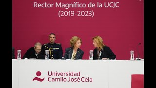 Acto de nombramiento de D. Emilio Lora-Tamayo como Rector Honorario de la Universidad Camilo José Cela
