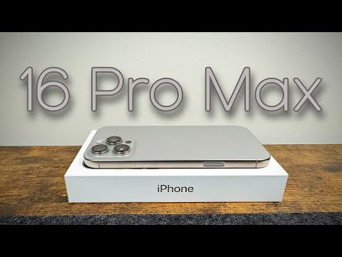 iPhone 16 Pro Max Natural Titanium - Unboxing, Comparison & First Impressions!