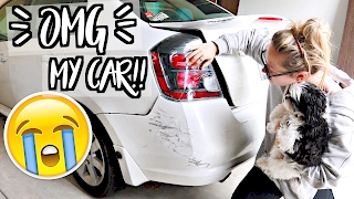 OMG WE GOT HIT!! CAR ACCIDENT!!