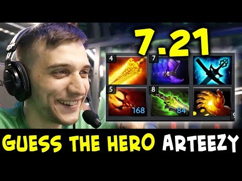 Guess the hero — WTF 7.21 BUILD by Arteezy