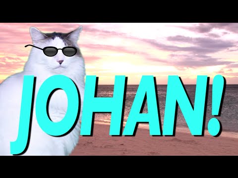 HAPPY BIRTHDAY JOHAN! - EPIC CAT Happy Birthday Song